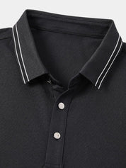 Obsidian Trim Polo – North & Row