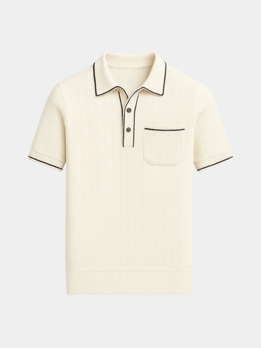 Old Money Knit Polo Shirt - North & Row