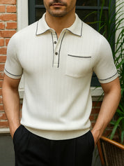 Old Money Knit Polo Shirt - North & Row