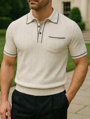 Old Money Knit Polo Shirt - North & Row