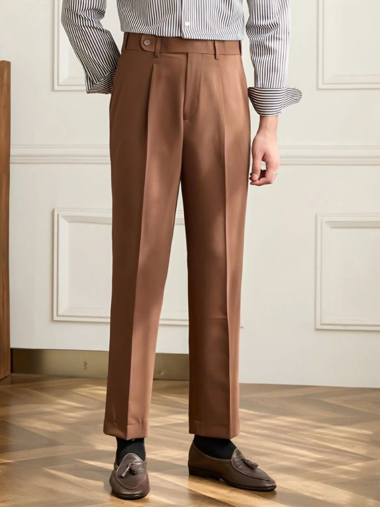 Premium Classic Elastic Trousers - North & Row