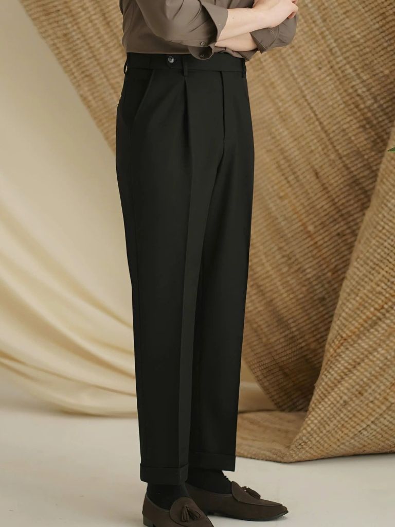 Premium Classic Elastic Trousers - North & Row