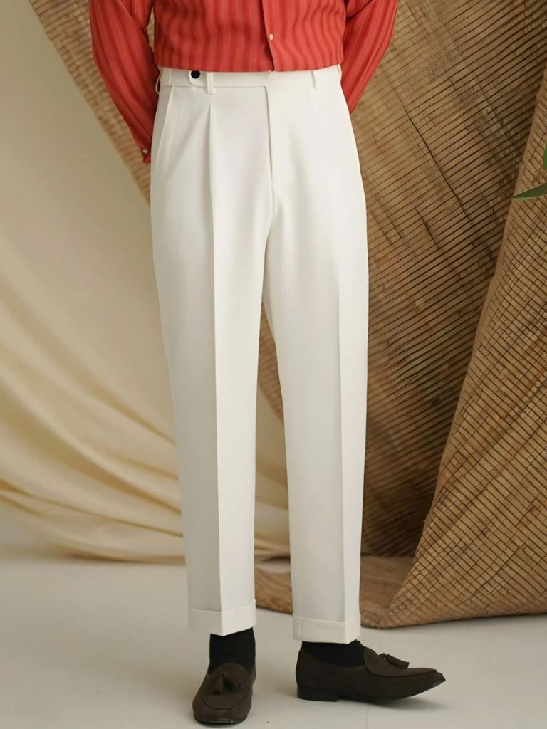 Premium Classic Elastic Trousers - North & Row