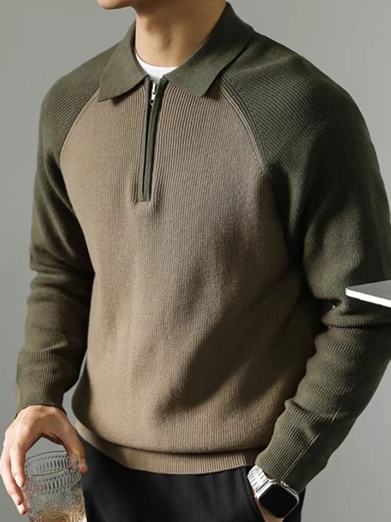 Raglan Quarter Zip Sweater - North & Row