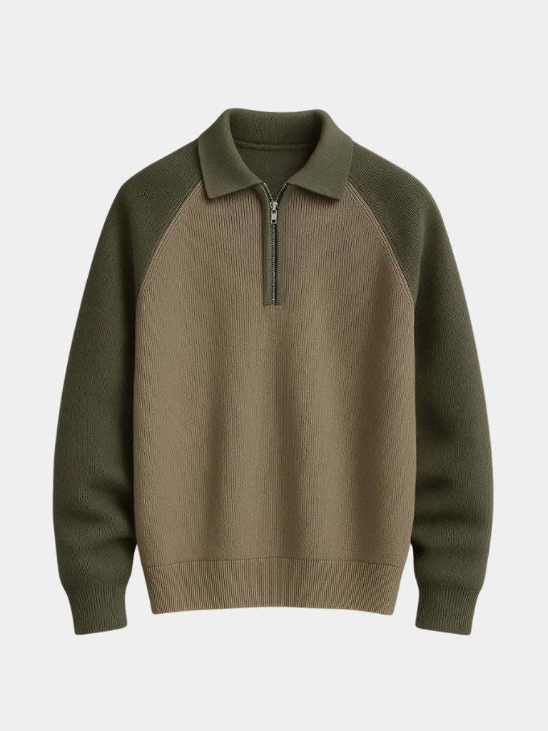 Raglan Quarter Zip Sweater - North & Row