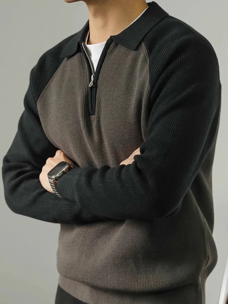 Raglan Quarter Zip Sweater - North & Row