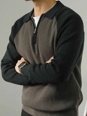 Raglan Quarter Zip Sweater - North & Row