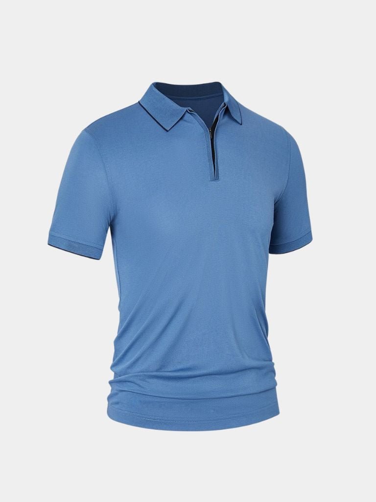 Regis Quarter Zip Polo – North & Row
