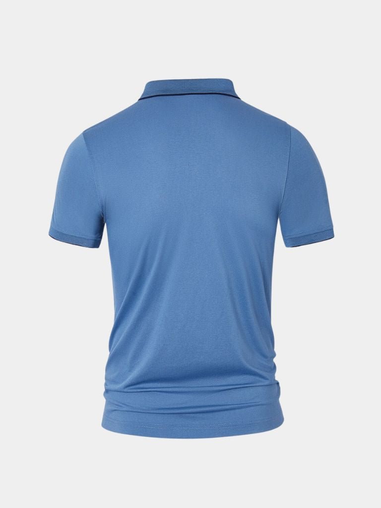 Regis Quarter Zip Polo – North & Row