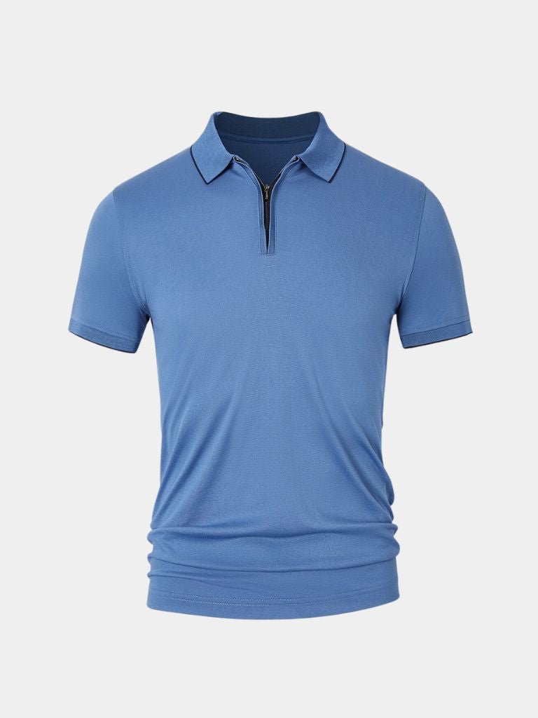 Regis Quarter Zip Polo – North & Row
