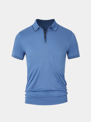 Regis Quarter Zip Polo – North & Row