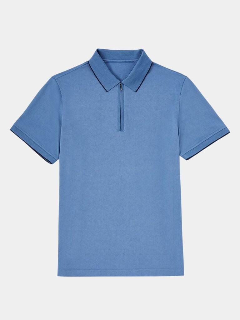 Regis Quarter Zip Polo – North & Row