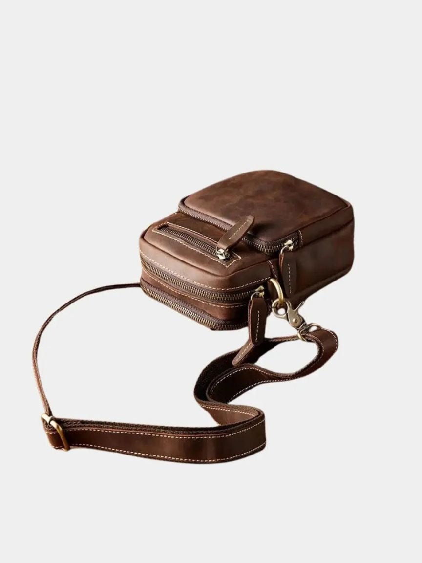 Retro Leather Men's Shoulder Bag - North & Row