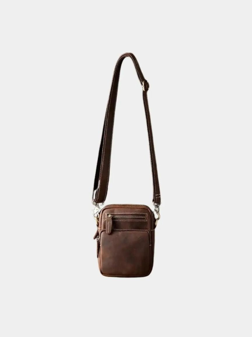 Retro Leather Men's Shoulder Bag - North & Row
