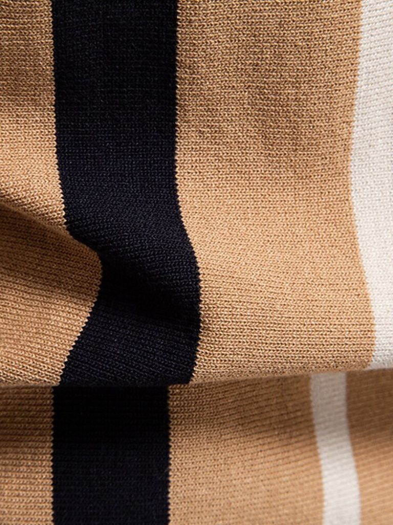 Retro Stripe Polo – North & Row