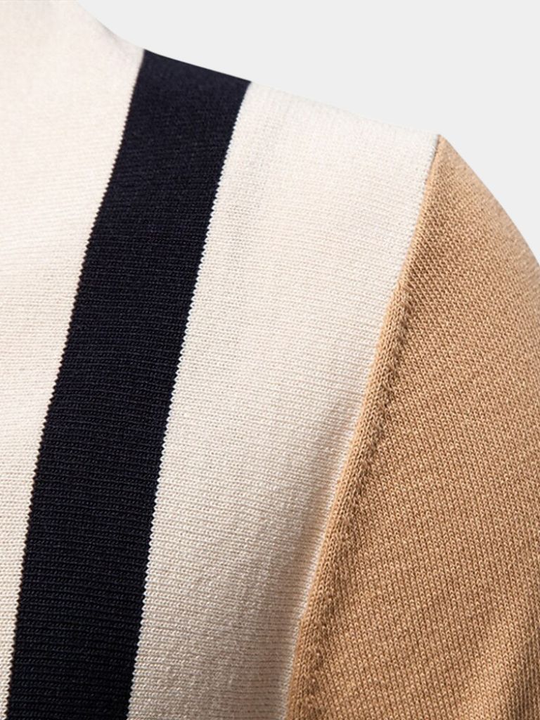 Retro Stripe Polo – North & Row