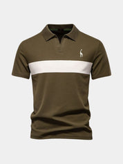Savanna Stripe Polo – North & Row