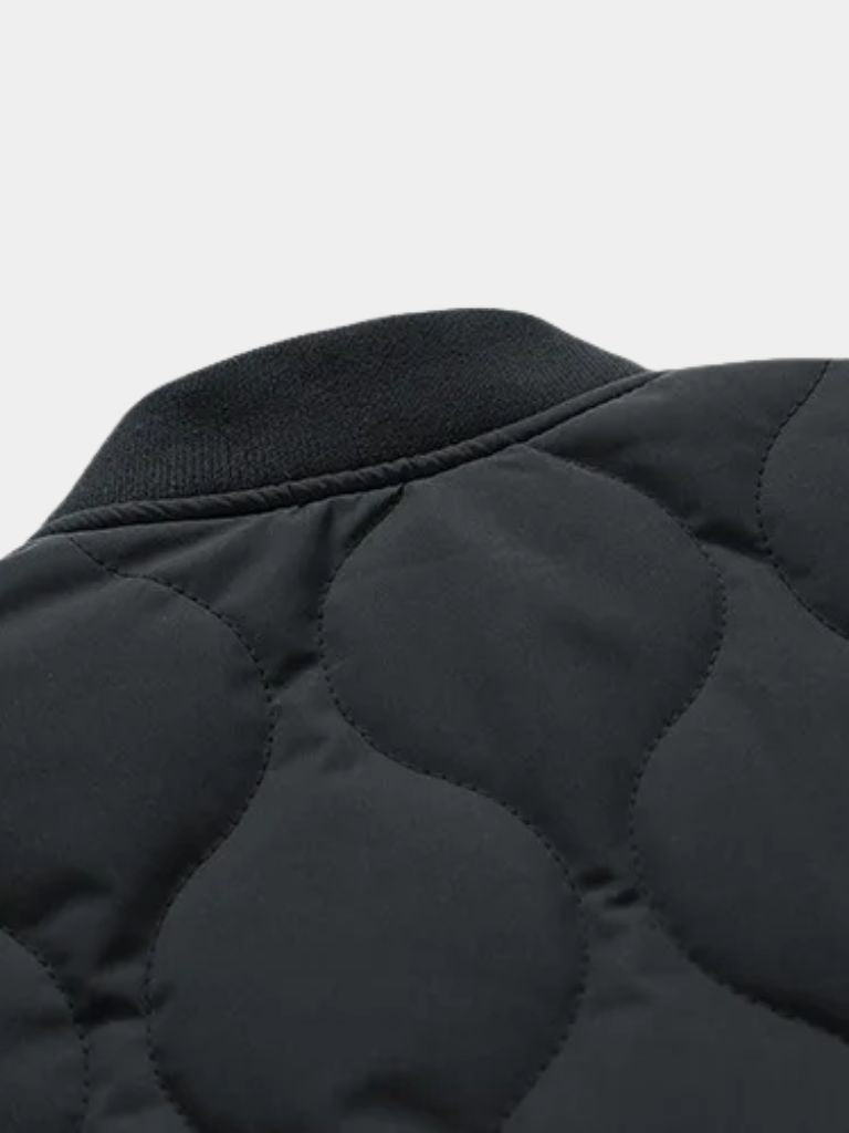 Sherpa Sleeves Padded Bomber Jacket - North & Row