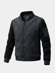 Sherpa Sleeves Padded Bomber Jacket - North & Row