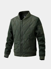 Sherpa Sleeves Padded Bomber Jacket - North & Row