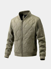 Sherpa Sleeves Padded Bomber Jacket - North & Row