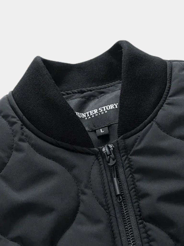 Sherpa Sleeves Padded Bomber Jacket - North & Row