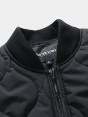 Sherpa Sleeves Padded Bomber Jacket - North & Row