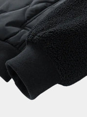 Sherpa Sleeves Padded Bomber Jacket - North & Row