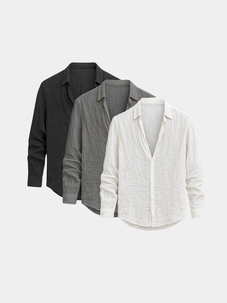 [SPECIAL PACK] Linen Reverie Summer Shirt - North & Row