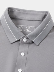 Steel Grey Polo – North & Row