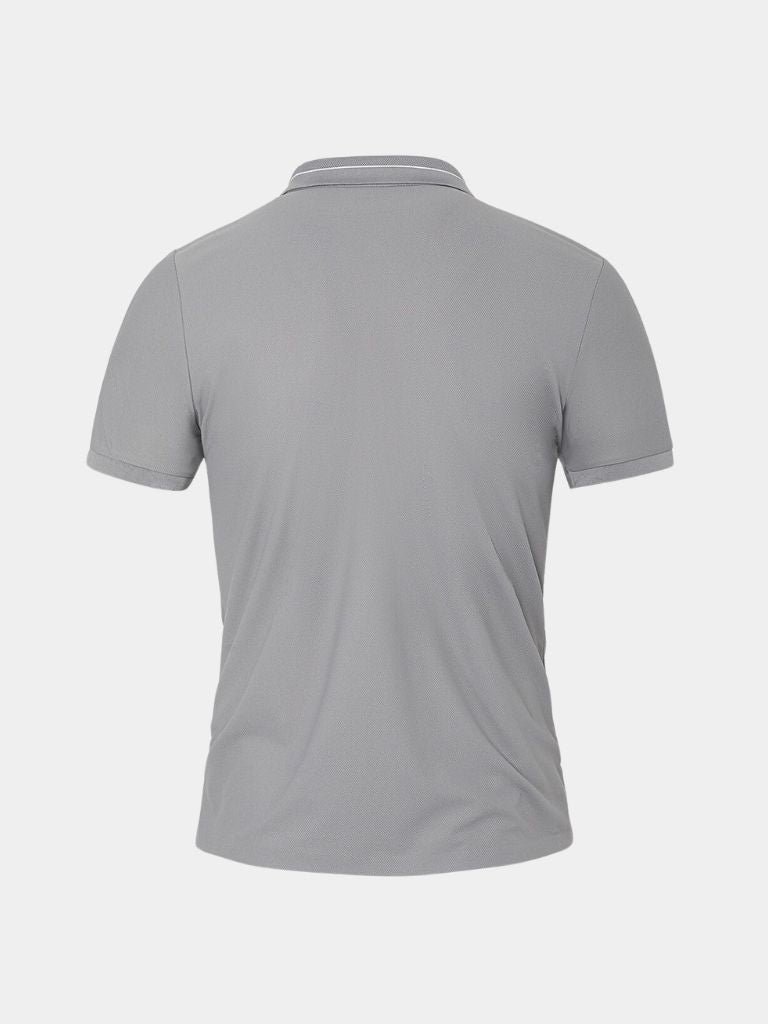 Steel Grey Polo – North & Row