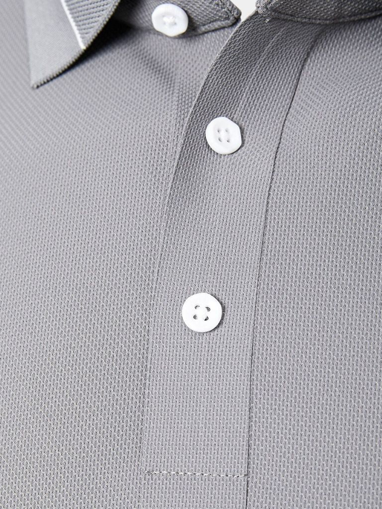Steel Grey Polo – North & Row