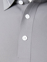 Steel Grey Polo – North & Row