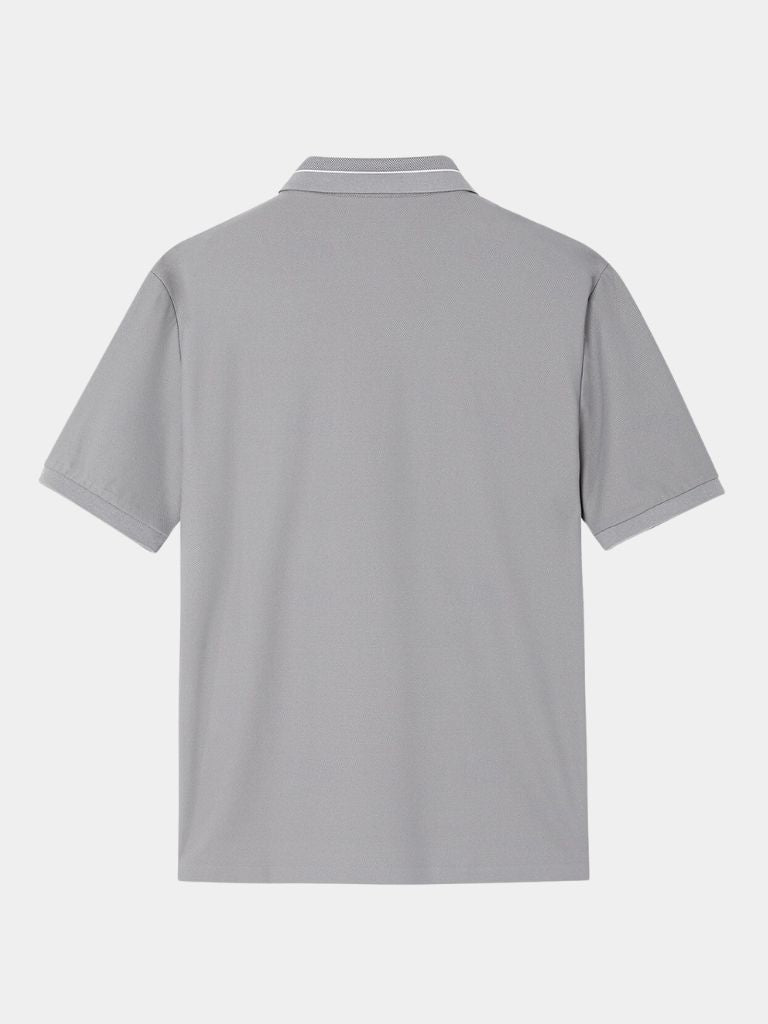 Steel Grey Polo – North & Row