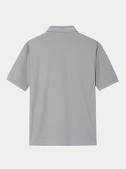 Steel Grey Polo – North & Row