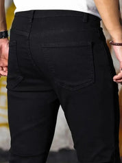Stretchy Skinny Denim Jeans Trousers - North & Row
