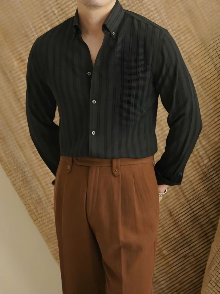 Striped Button Down Seersucker Shirt - North & Row
