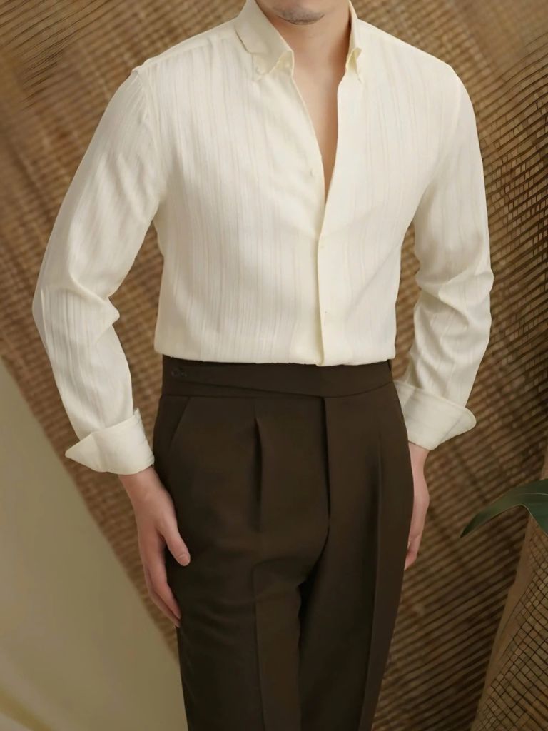 Striped Button Down Seersucker Shirt - North & Row