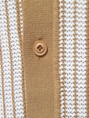 Striped Knit Polo Shirt - North & Row