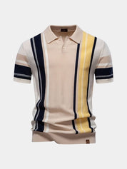 Sundown Stripes Polo – North & Row