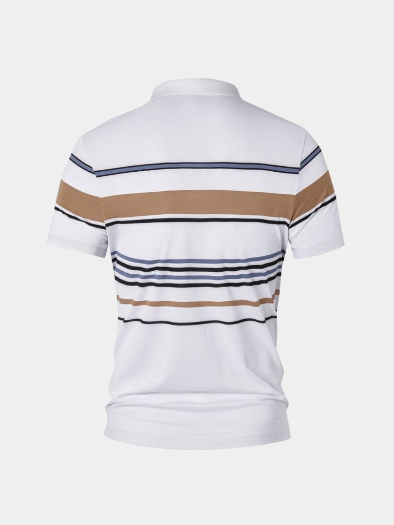 Sunset Stripe Polo – North & Row