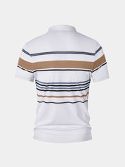 Sunset Stripe Polo – North & Row