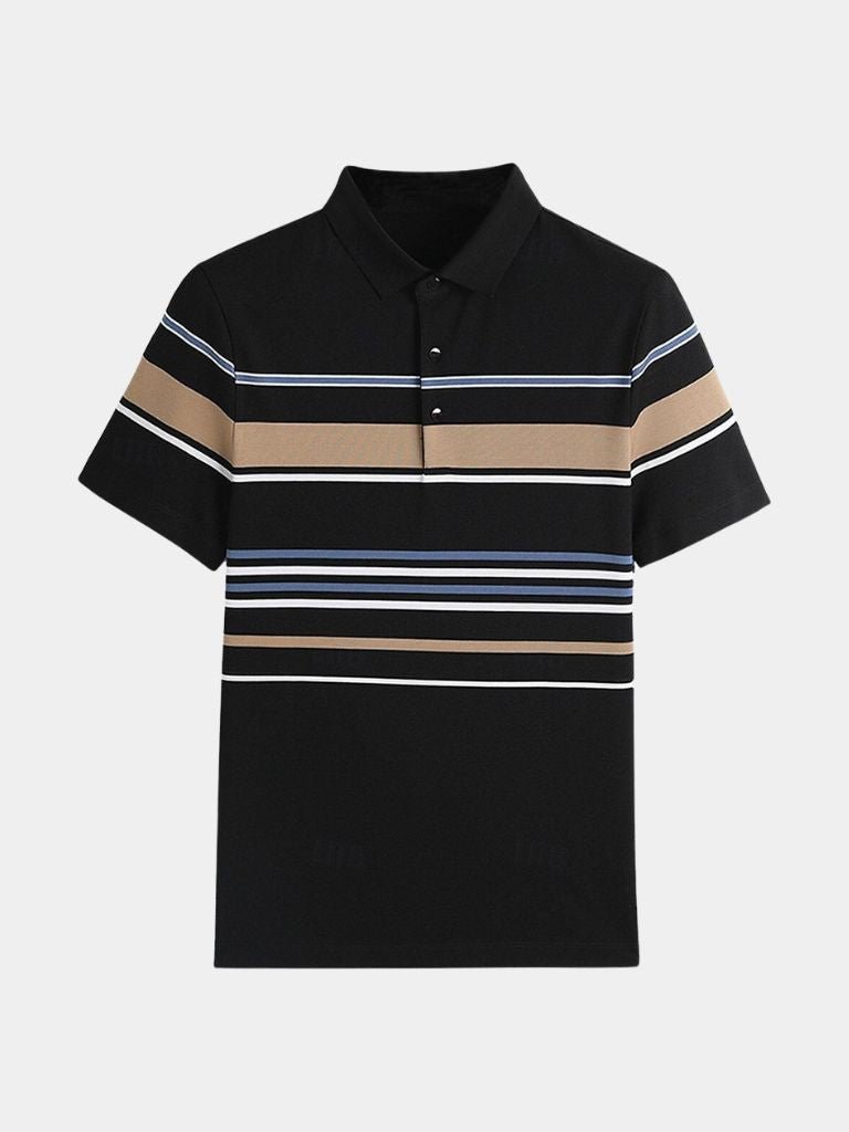 Sunset Stripe Polo – North & Row