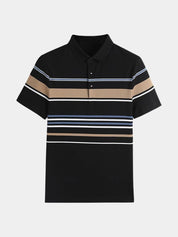 Sunset Stripe Polo – North & Row