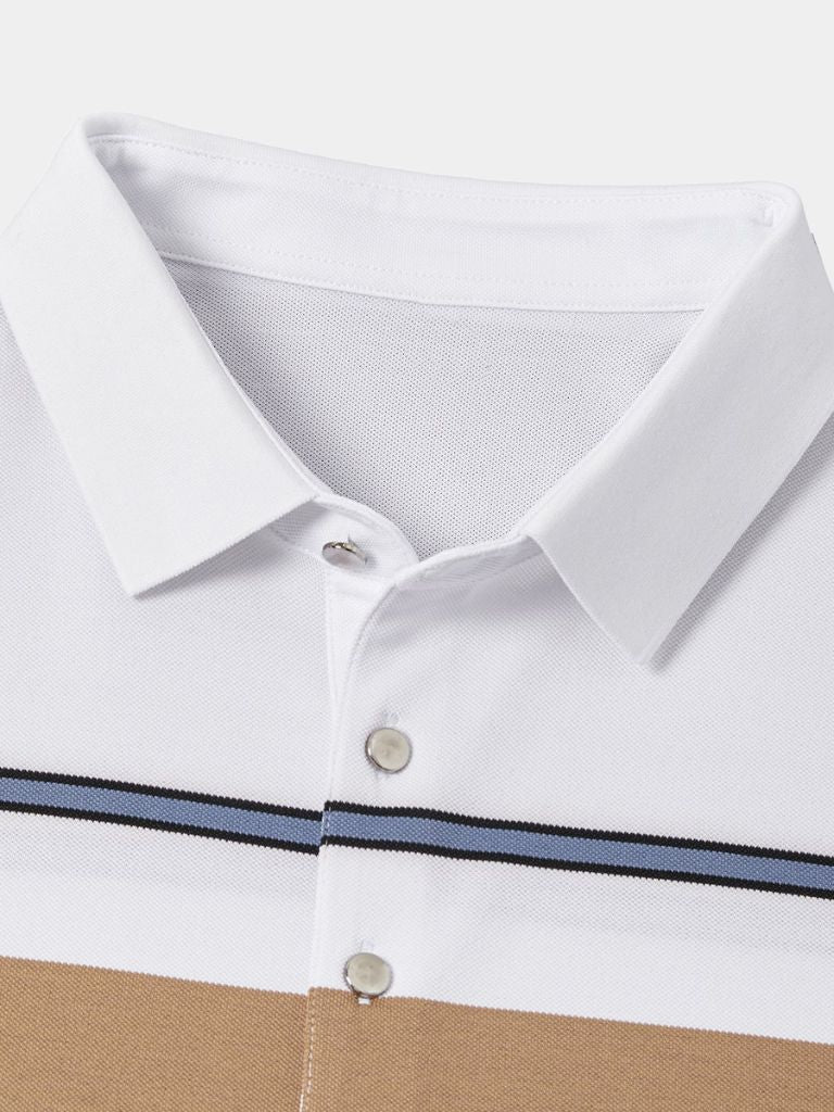 Sunset Stripe Polo – North & Row