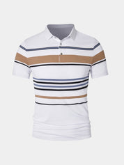 Sunset Stripe Polo – North & Row