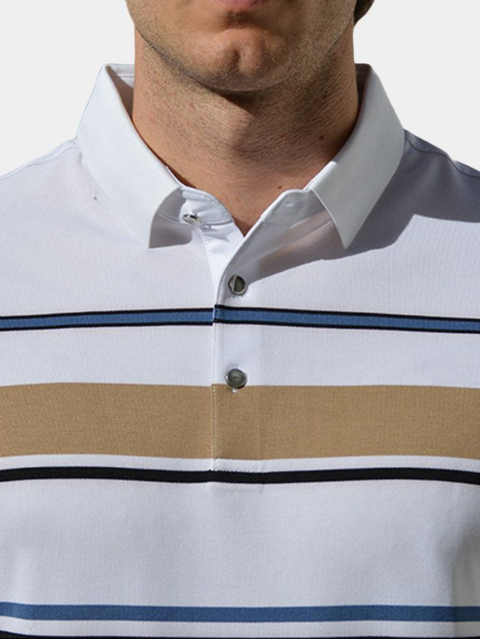 Sunset Stripe Polo – North & Row