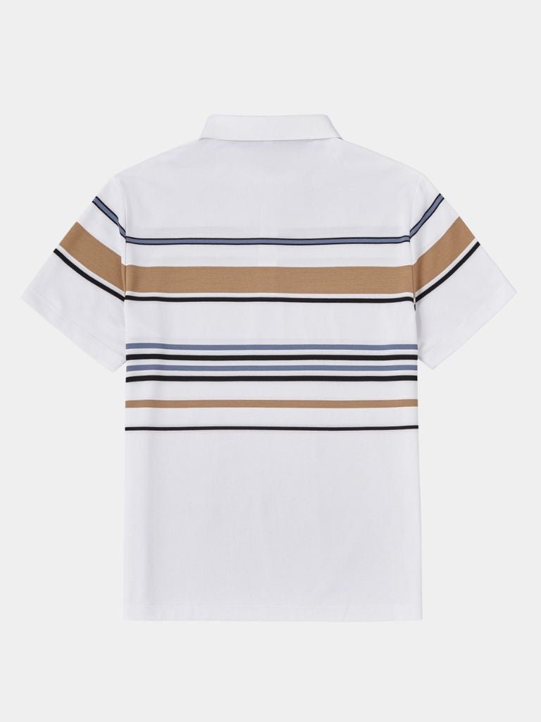 Sunset Stripe Polo – North & Row