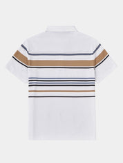Sunset Stripe Polo – North & Row