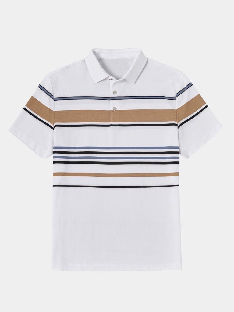 Sunset Stripe Polo – North & Row